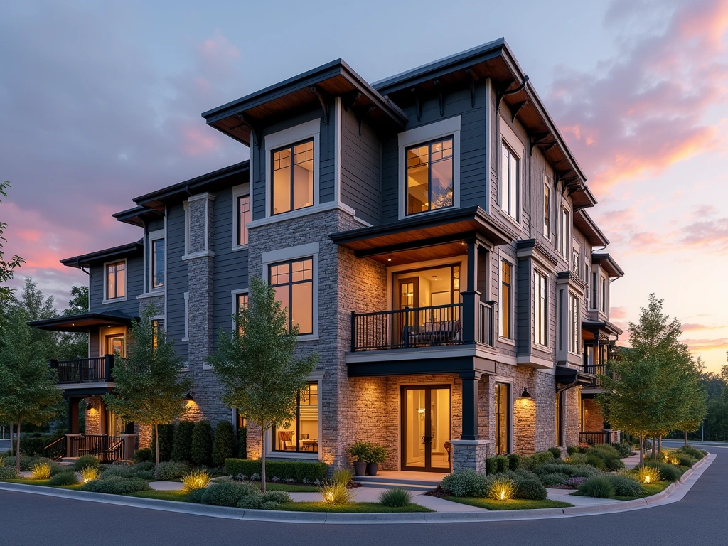 Construction progress - exterior near completion