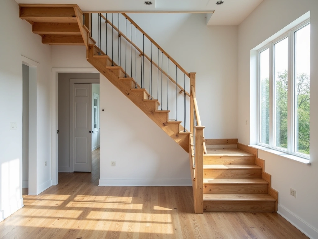 Construction progress - staircase